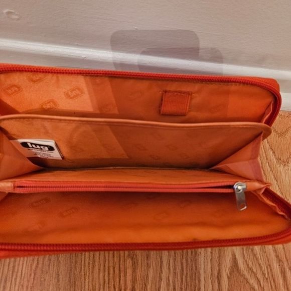 Lug Double Backflip Wallet Orange. - Picture 6 of 6
